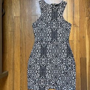 Baroque Pattern Dress